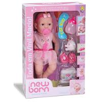 Boneca Diver New Born Unicórnio - Divertoys - 2