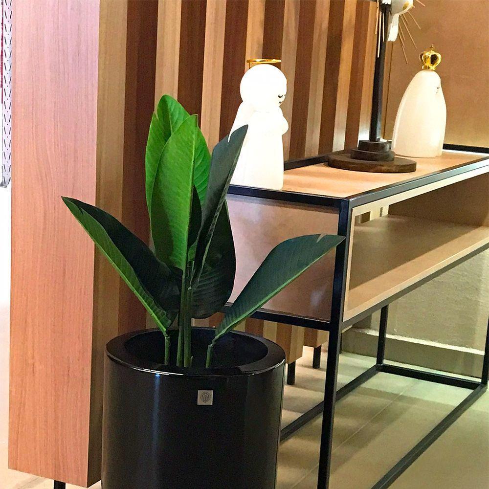 Planta Artificial Bananeira De Jardim Com Pote X6 Verde 66 Cm F04 - D'rossi - 4