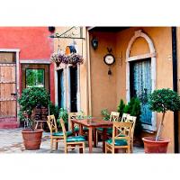 Relógio De Parede Dupla Face Retrô Sino Galo Herweg 6489 - 2