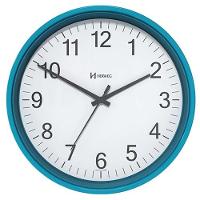 Relógio De Parede Preto 22 Cm Herweg Tictac 6101 Azul - Azul - 1