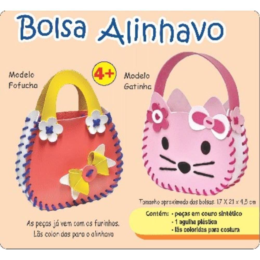 Kit Alinhavo Bolsa Fofucha Kits For Kids - 2