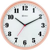 Relógio De Parede Preto 26cm Com Tic-tac Herweg 6126 Pinus - 1