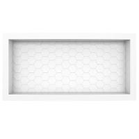 Nicho Em Plástico Injetado 60x27 Inhumas Branco - 2