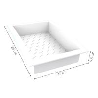 Nicho Em Plástico Injetado 60x27 Inhumas Branco - 3