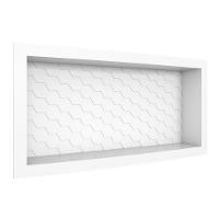 Nicho Injetado Em Plástico 60x27 Jussara Branco - 1
