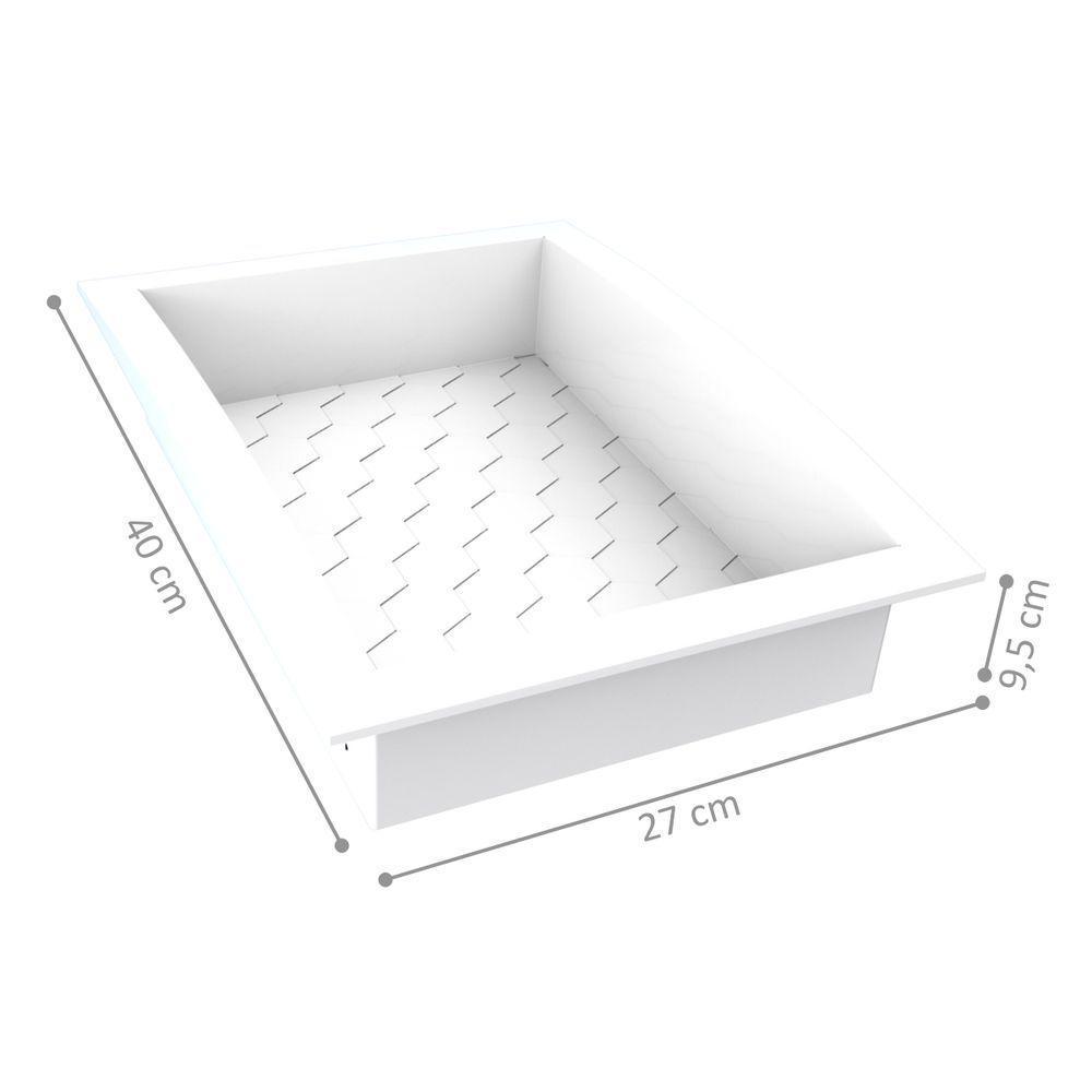 Nicho Em Plástico Injetado 40x27 Ipameri Branco - 3