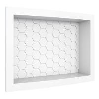 Nicho Em Plástico Injetado 40x27 Ipameri Branco - 1