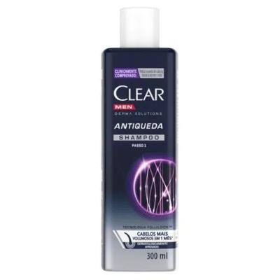 Shampoo Antiqueda Clear Men Derma Solutions 300ml
