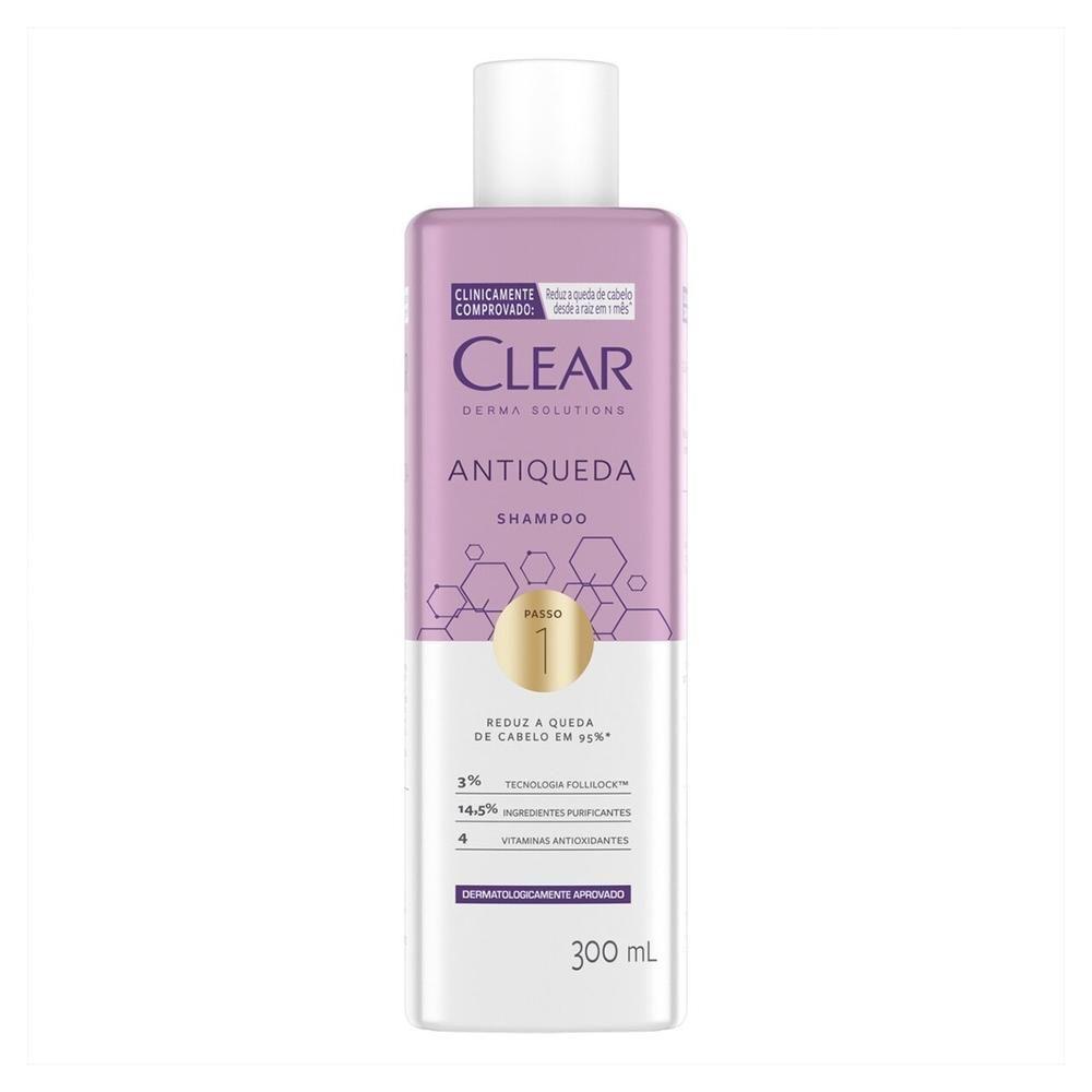 Shampoo Antiqueda Clear Derma Solutions 300ml - 1