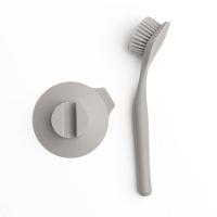 Escova Para Pia Com Suporte De Plástico Brabantia Cinza Claro - 2