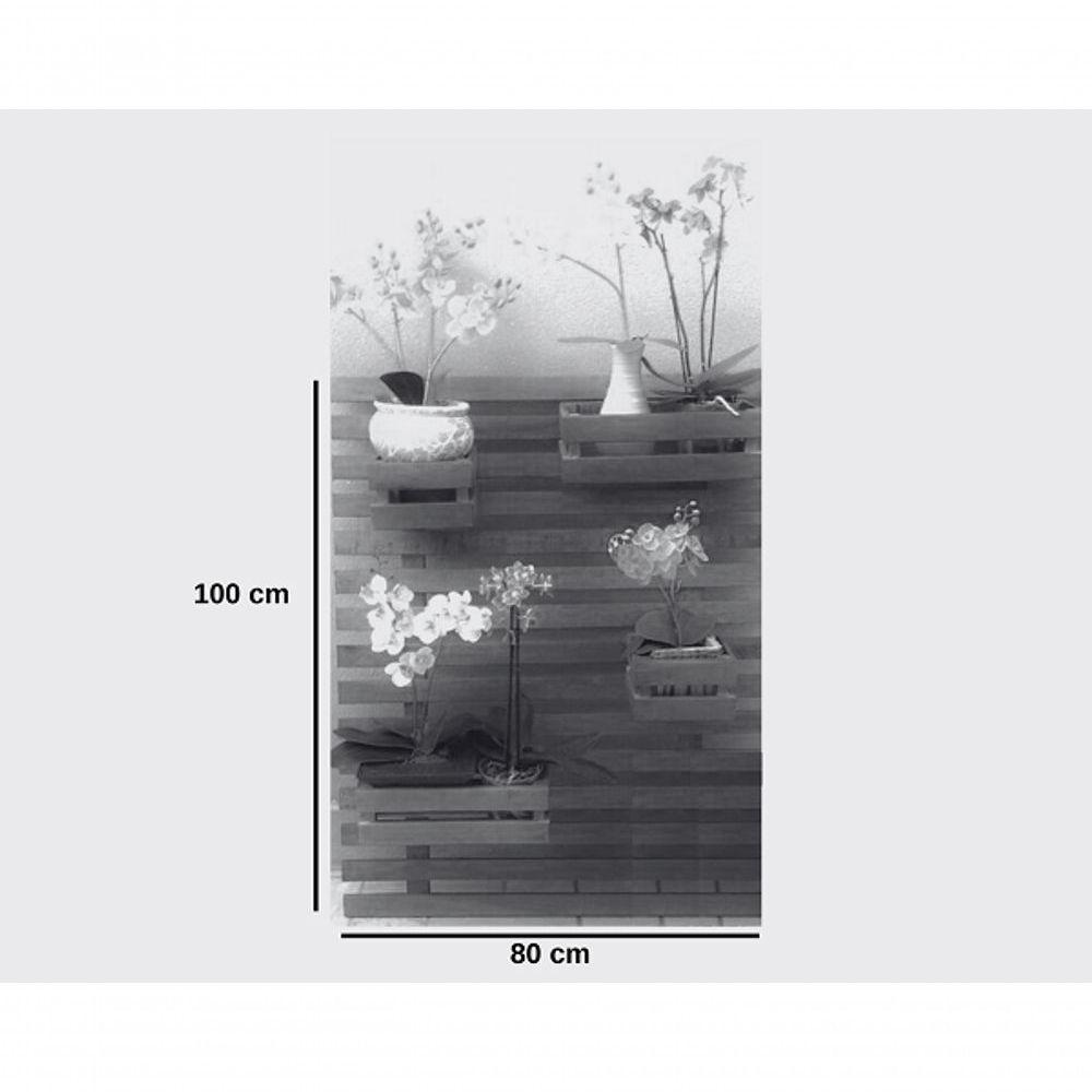 Floreira Jardim Vertical 80 Cm X 100 Cm Madeira Maciça - 2
