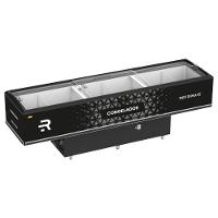 Expositor Ilha Vanguard Top De Congelados E Resfriados Vidro Semicurvo 3,00m Eivt 3000 Refrimate220v - 1