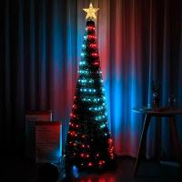 Arvore Natal Natalina Smart App Celular Cascata Pisca Pisca Magica Controle 166 Led Rgb Iluminaçao - 7