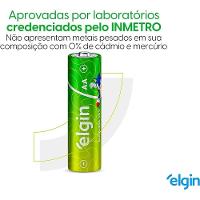 Pilha Alcalina Aa Pequena Cartela Com 4 Unidades Elgin - 2