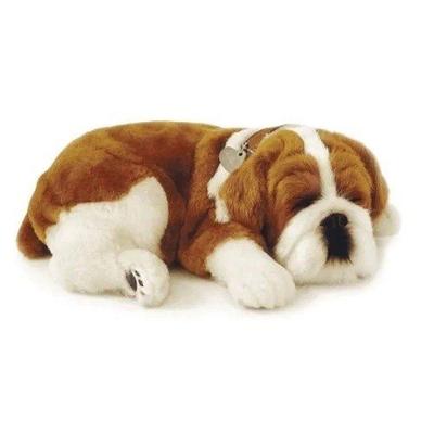 Brinquedo De Pelúcia Que Respira Perfect Petzzz Acompanha Pilha Buldog