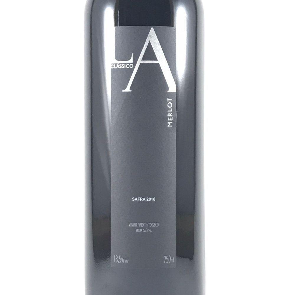Vinho Tinto Luiz Argenta Clássico Merlot 750 Ml - 2