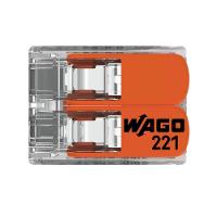 50 Conectores Automáticos Até 6,0mm 2 Polos 41a 221-612 - Wago - 2