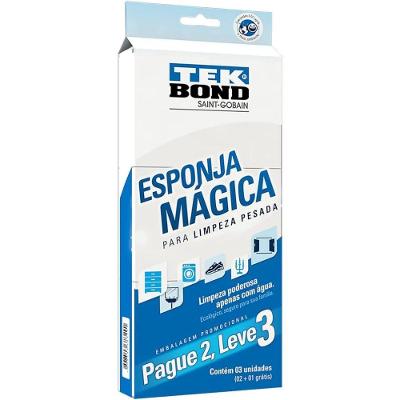 Esponja Mágica Branca Tekbond