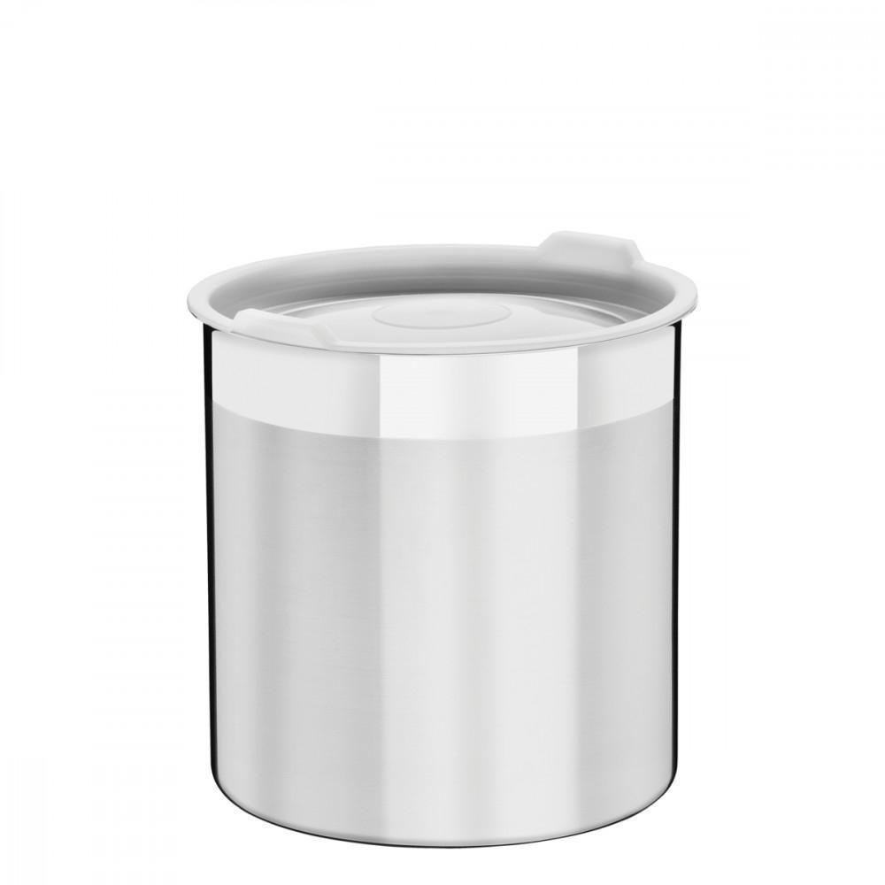 Pote Tramontina Cucina Em Aço Inox Para Mantimentos Com Tampa Plástica 12 Cm 1,5 L - 1