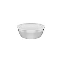 Pote Redondo Tramontina Freezinox Em Aço Inox Com Tampa Plástica 14 Cm 0,8 L - 4