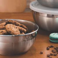 Jogo De Potes Em Aço Inox Com Tampa Plástica Freezinox 3 Peças - Tramontina 64220160 - 3