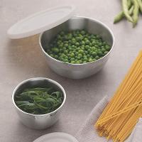 Jogo De Potes Em Aço Inox Com Tampa Plástica Freezinox 3 Peças - Tramontina 64220160 - 6