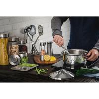 Pote De Vidro Tramontina Purezza Com Tampa De Aço Inox 10 Cm 0,4 L Tramontina - 5