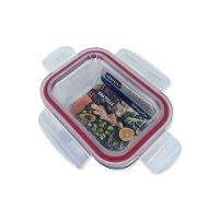 Pote De Vidro Hermético Marmita Tampa Plástico Com Trava Capacidade:370 Ml - 2