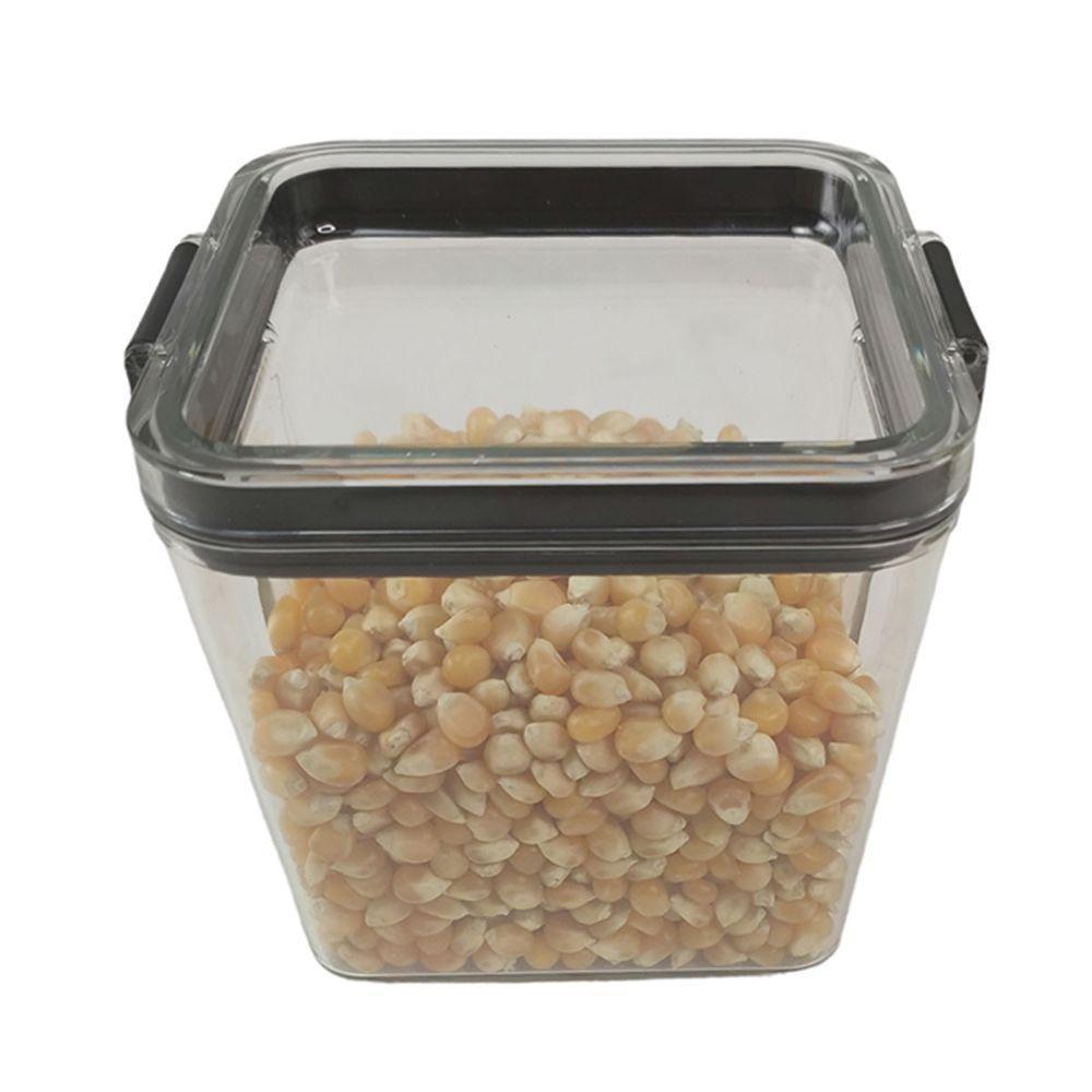 Pote Hermetico Conserva Veda Trava 700ml Acrilico Transparente Mantimento Tempero Alimento Cozinha - 10