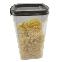 Pote Hermetico 1300ml Tampa Trava Veda Conserva Alimento Mantimento Tempero Transparente - 5