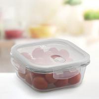 Kit 4 Potes Herméticos De Vidro Quadrados Electrolux Cor:natural - 4