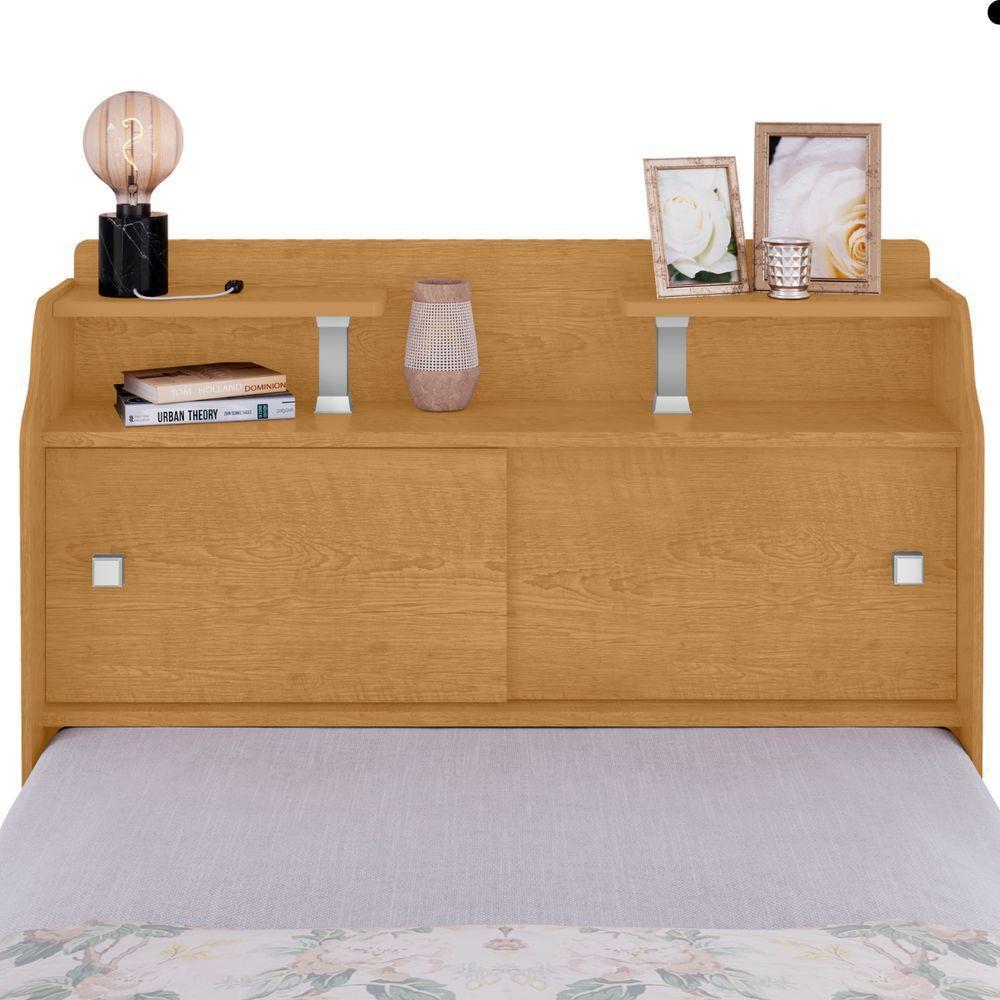 Cabeceira De Solteiro Flex Marta Naturalle Off White - 3