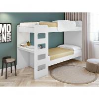 Beliche Solteiro Cantos Arredondados Com Led Olga - Lopas Branco