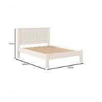 Cama Casal Mônaco Robusta Pés Reforçados Camas Fenix Cor:branco - 3
