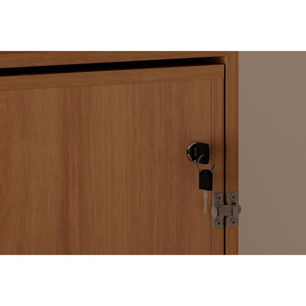 Cama de Casal Multifuncional Articulada Dobrável CM8016 Amêndoa - Tecno Mobili - 3