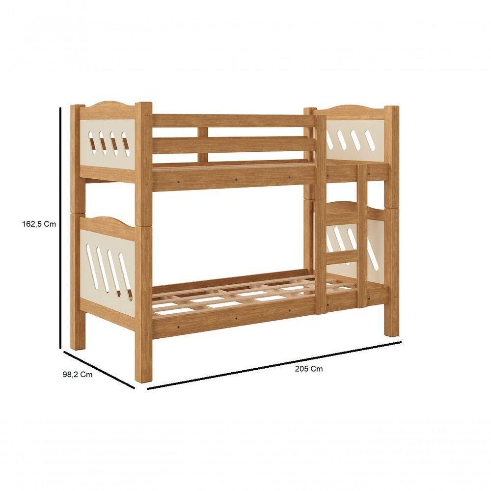 Beliche Solteiro Robusta Pérola Com Grade De Proteção Fenix Cor:cinamomo-off White - 2