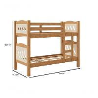 Beliche Solteiro Robusta Pérola Com Grade De Proteção Fenix Cor:cinamomo-off White - 2