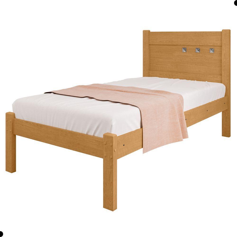 Cama De Solteiro Flex Bilac Com Colchão Naturalle Off White - 4