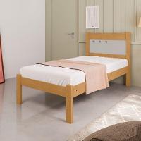 Cama De Solteiro Flex Bilac Com Colchão Naturalle Off White - 3