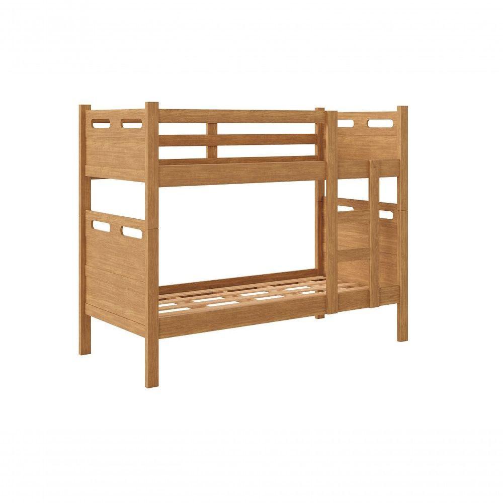 Beliche Jaspe Quarto Solteiro Com Proteção Lateral Resistente Cor:cinamomo - 1