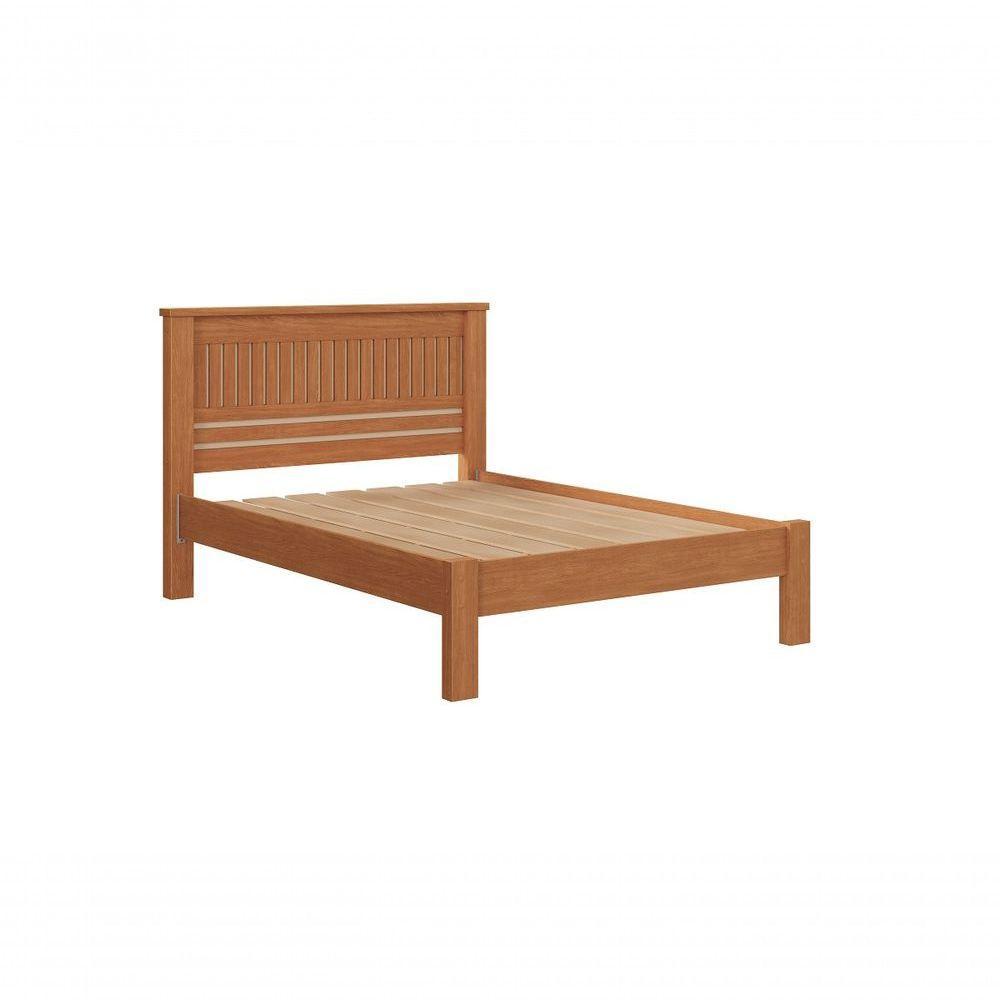 Cama De Casal Robusta Mônaco Estrado Resistente Camas Fenix Cor:nature-off White - 1