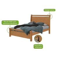 Cama Casal Reali Amendoa Clean - 2