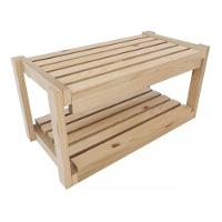 Sapateira Dobravel Dupla Cor  Pinus - 4