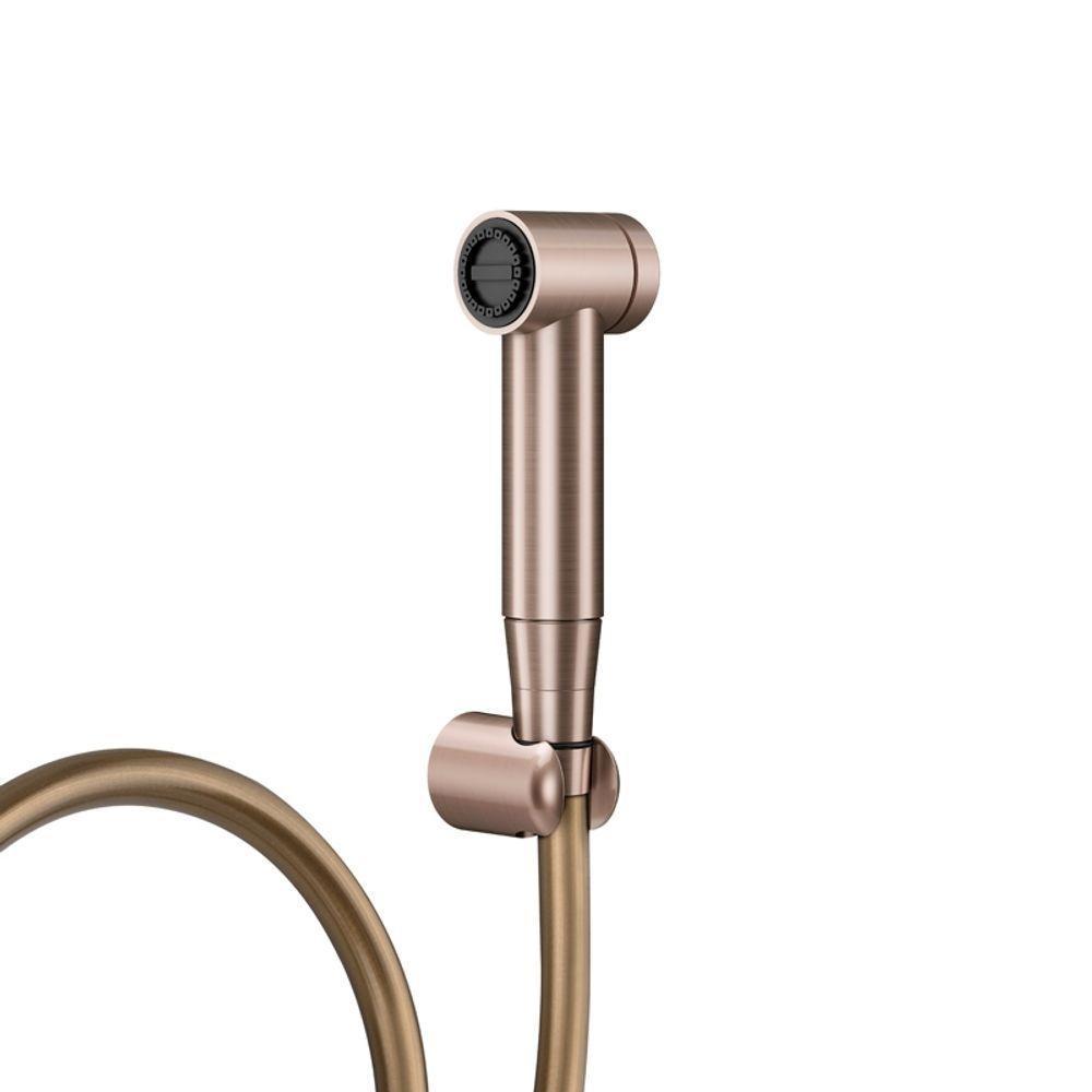 Ducha Higiênica Docol Stillo 823769 Com Registro E Derivação Cobre Escovado - 2