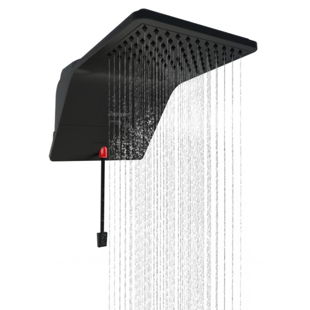 Chuveiro Zagonel Ducali Eletrônica Prima 7500w Preto 220v - 1