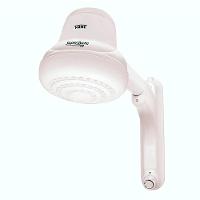 Chuveiro Fame Super Ducha Eletrônico Blindado Branco 220v - 1