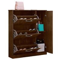 Sapateira Com 4 Portas E 1 Prateleira Niterói Malbec - 3