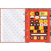 Caderno Argolado Colegial Sem Lombo Mickey Mouse 120 Folhas Foroni - 6
