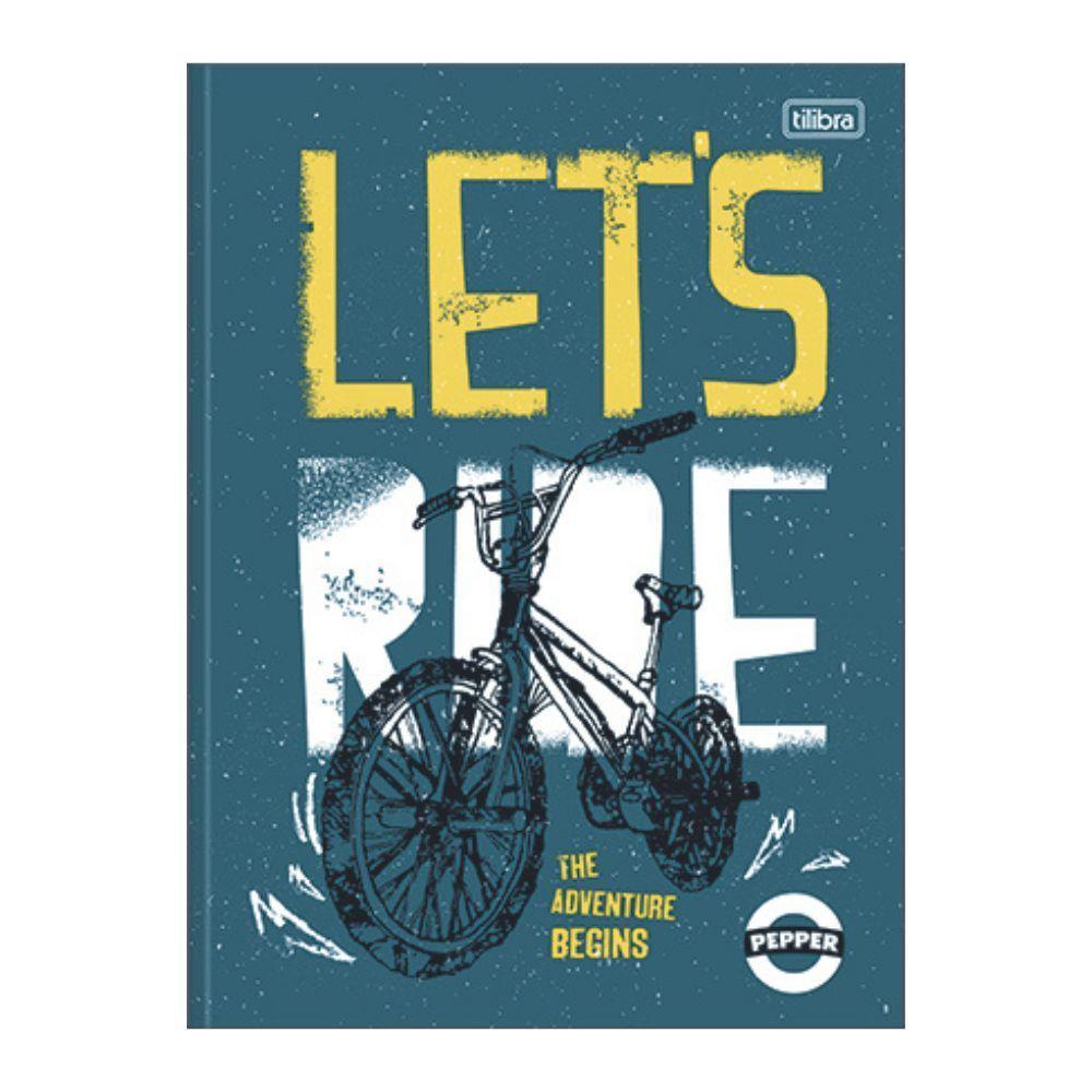 Caderno Brochura Capa Dura Universitário Pepper 80 Folhas Tilibra Estampa 1 - 2