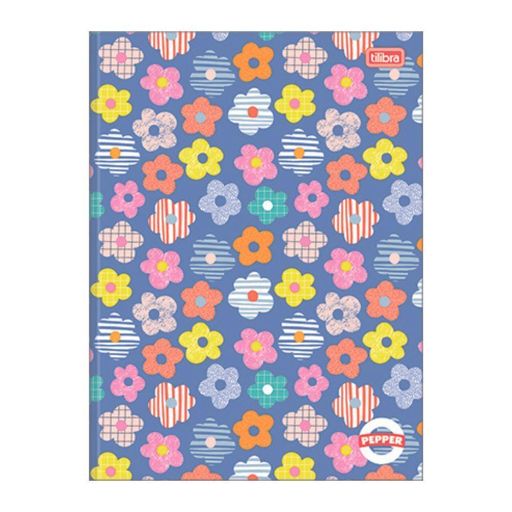 Caderno Brochura Capa Dura Universitário Pepper 80 Folhas Tilibra Estampa 2 - 2
